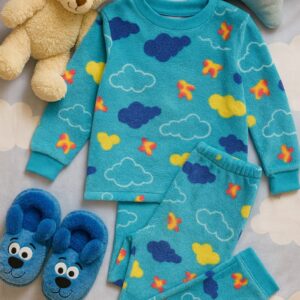 Pijama de Inverno Fleece meninos 1 ao 3