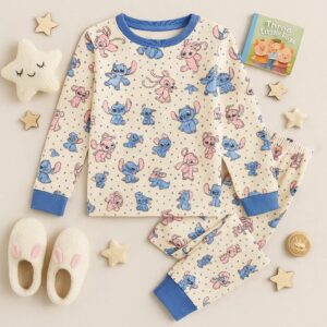 Pijama meia estação infantil 1 ao 3